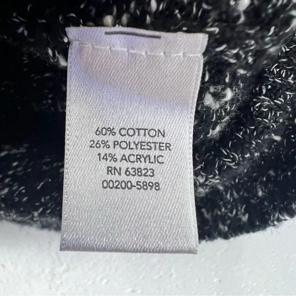 Christopher & Banks Women’s Large Sweater Dolman Style Sleeve Turtleneck Cotton - Picture 4 of 10